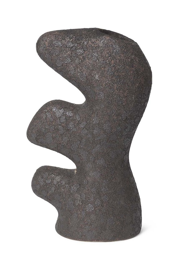 Διακοσμητικό βάζο ferm LIVING Yara Vase S μαύρο 1104268185