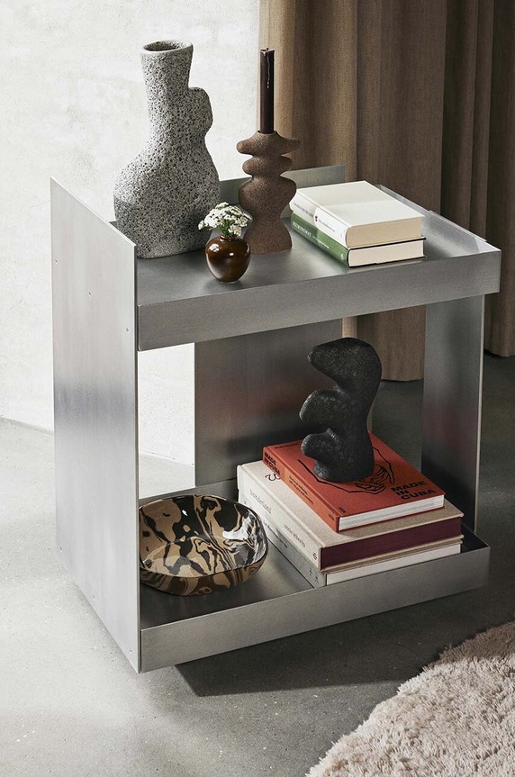 Διακοσμητικό βάζο ferm LIVING Yara Vase S μαύρο 1104268185