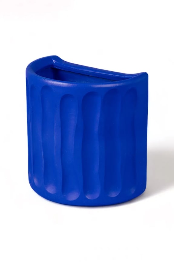 Living și dormitor Seletti vază decorativă de perete Dorico 11503B bleumarin