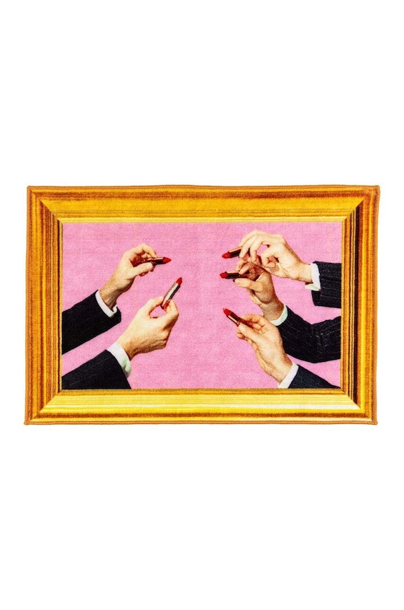 Seletti tappeto da bagno Toiletpaper Home multicolore 18184