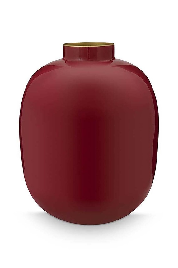 Pip Studio wazon dekoracyjny Dark Red bordowy 51102066