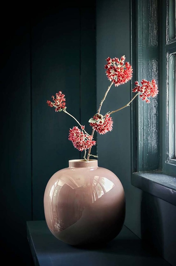 Salon i sypialnia Pip Studio wazon dekoracyjny Metal Rust 51102065 brązowy