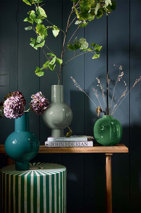 Pip Studio vaza decorativa verde 51102063