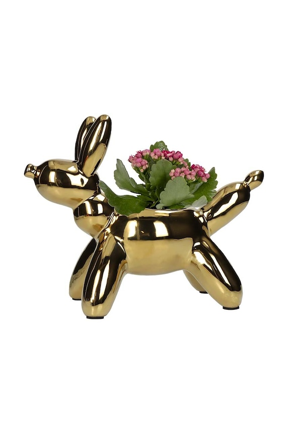 Living și dormitor home & lifestyle mască de ghiveci 23 x 18 cm KAL.1371 galben