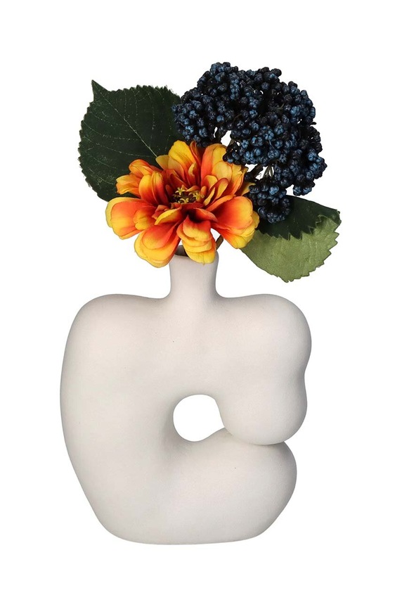 wazon dekoracyjny biały KAL.2319