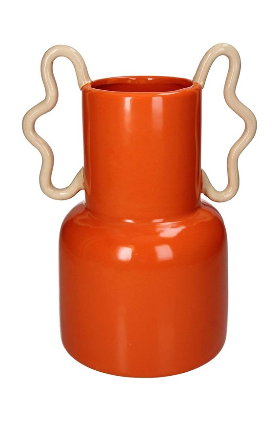 home & lifestyle wazon dekoracyjny KAL.4316 pomarańczowy AA00