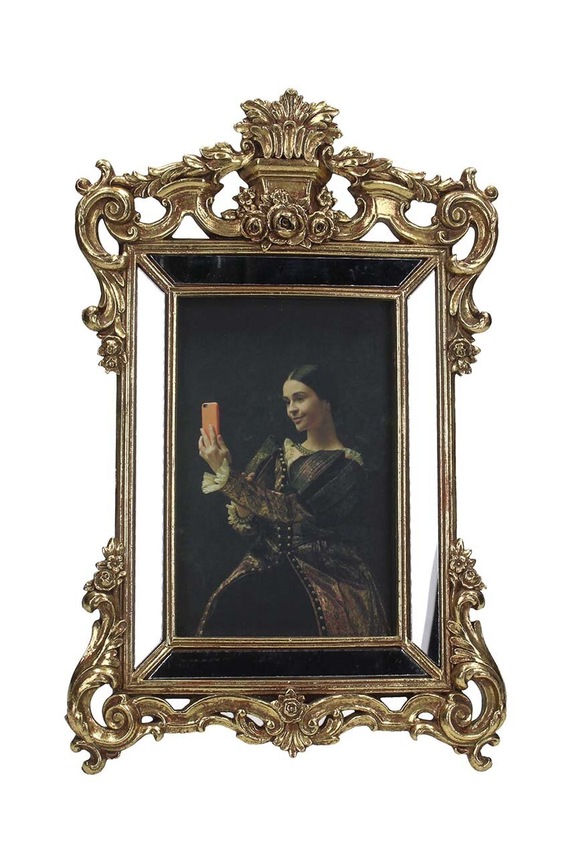 Κορνίζα πράσινο XET.5898