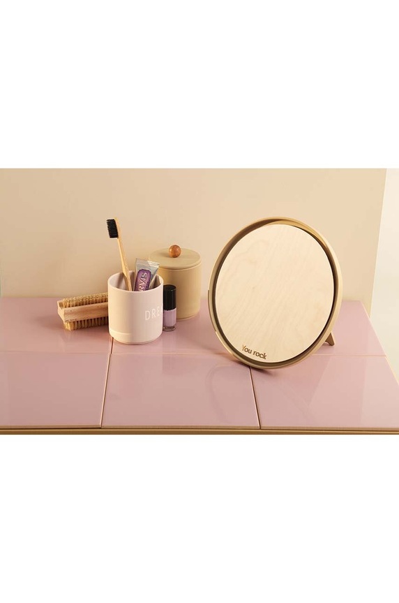 Design Letters oglindă cosmetica Mirror Mirror bej 10101300BEYOUROCK