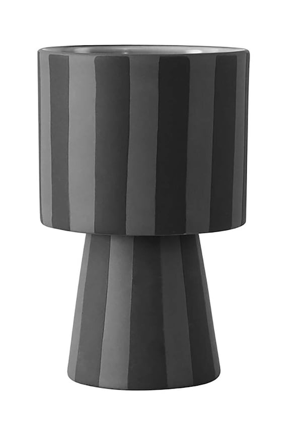 OYOY mască de ghiveci Toppu Pot S/10 x 15 cm gri 1101035