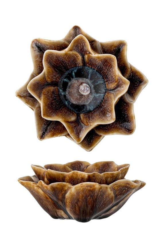 Salon i sypialnia Bloomingville świecznik dekoracyjny Dinah Votive 82060156 multicolor