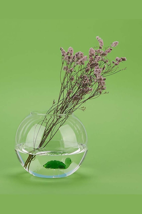 Ukrasna vaza Balvi Atlantis transparentna 27362.