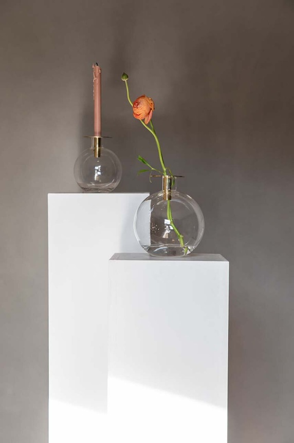 Ukrasna vaza Sagaform 5018148 transparentna