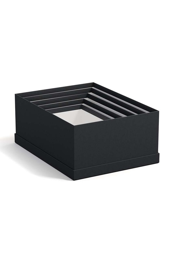 Sada úložných krabíc Bigso Box of Sweden Joel 5-pak sivá 310545633