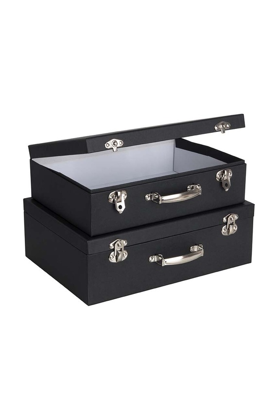 Bigso Box of Sweden zestaw pudełek do przechowywania Siri 2-pack 220245633H003 szary AA00