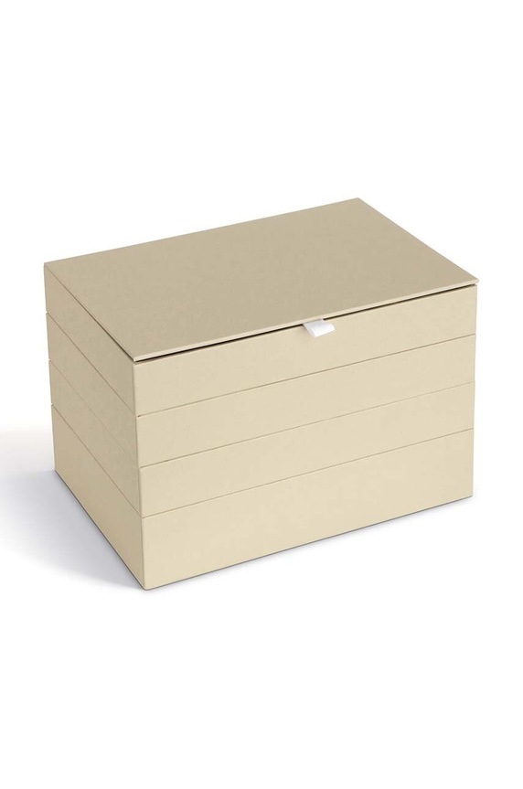 Bigso Box of Sweden pudełko na biżuterię Precious 4-pack beżowy 109450201TAB001