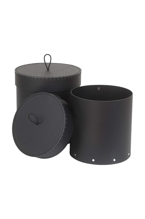 Σετ κουτιών αποθήκευσης Bigso Box of Sweden Hanna 2-pack 802216001S000 γκρί AA00
