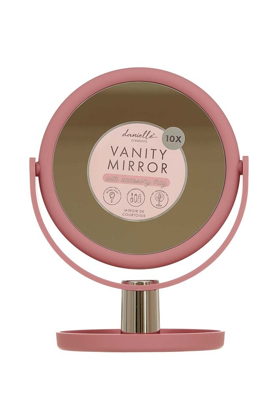 Stojace zrkadlo Danielle Beauty Soft Touch Vanity DC1069VTBP ružová AA00