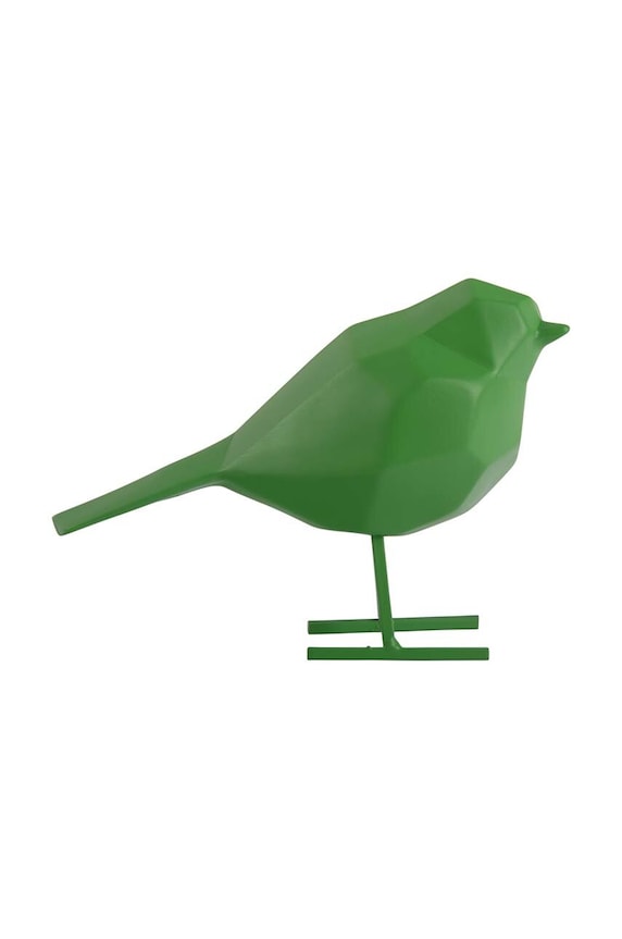 Living și dormitor Present Time decorație Statue Origami PT3335BG verde