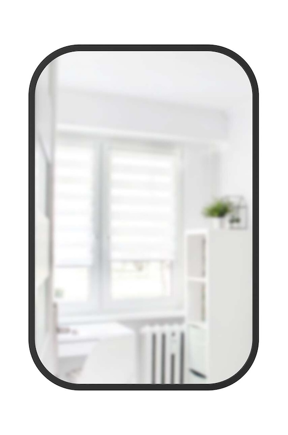 Umbra lustro ścienne Hub Rectangle czarny 1014801.040