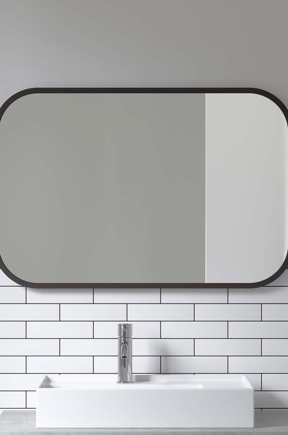 Umbra lustro ścienne Hub Rectangle 1014801.040