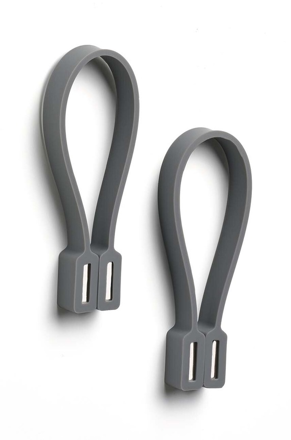 Set magnetskih zidnih vješalica Zone Denmark 2-pack 27923. siva AA00