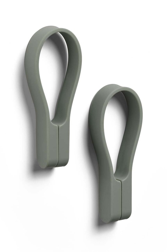 Komplet magnetnih stenskih obešalnikov Zone Denmark 2-pack zelena 27928