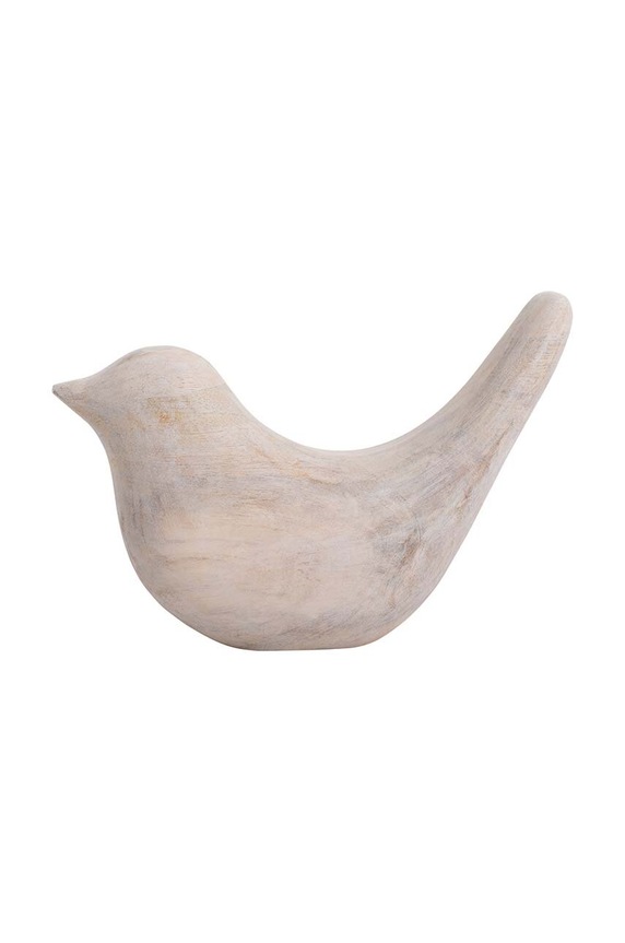 Present Time dekoracja Statue Bird Long Tale Up biały PT4164WH