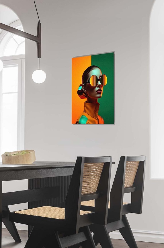 HARTMAN poster cu artă AI La Mode De Demain 27,94 x 35,56 cm KB1805H11.MODEMAIN04 multicolor AA00