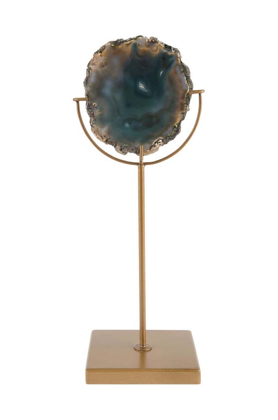 Dutchbone świecznik dekoracyjny Gem zielony 8300009