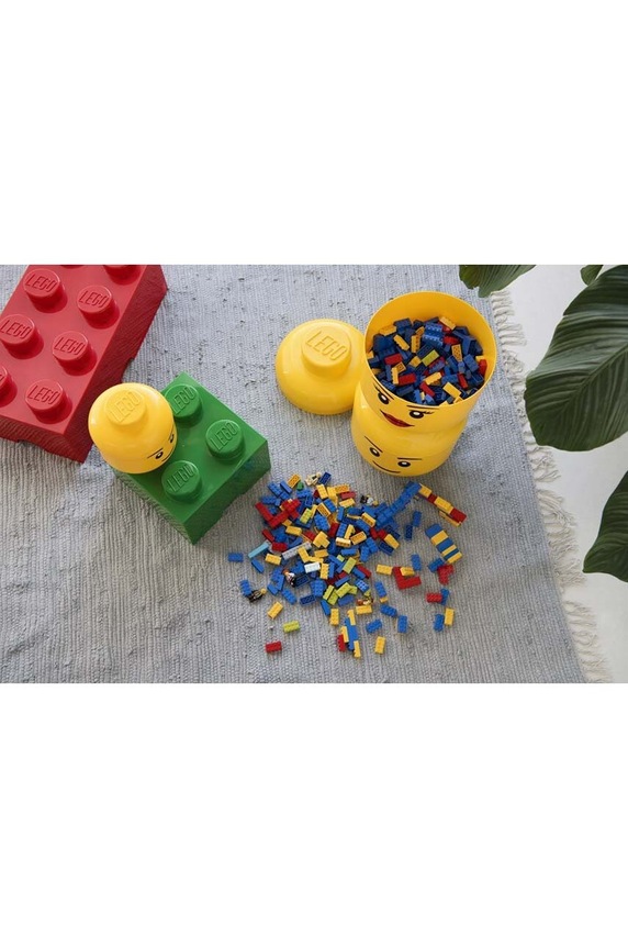 Lifestyle Lego recipient cu capac 40320805 galben
