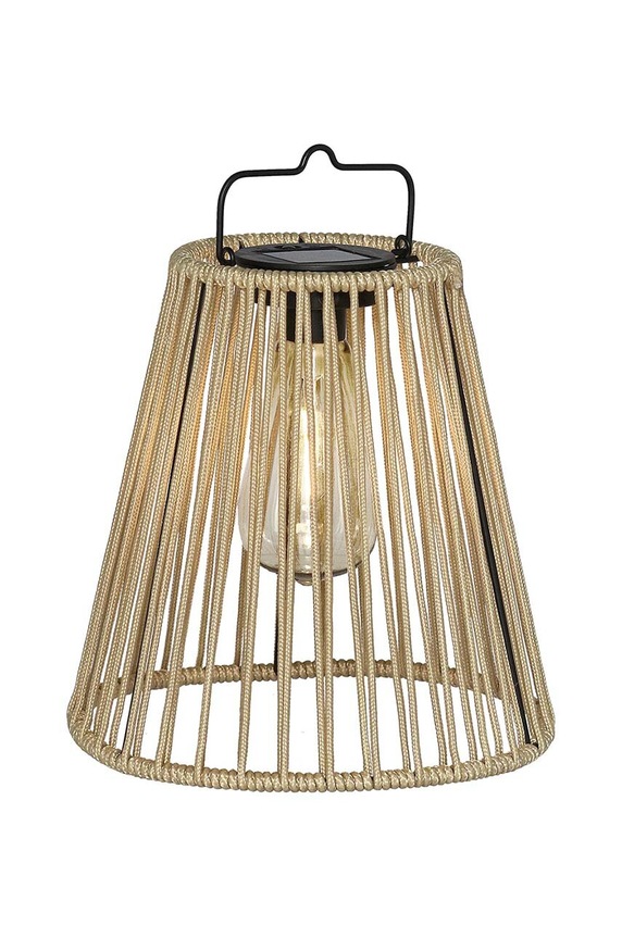 Bizzotto latarenka solarna Nikhita beżowy 828079