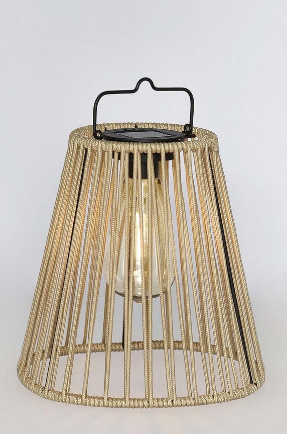 Bizzotto latarenka solarna Nikhita 828079 beżowy AA00