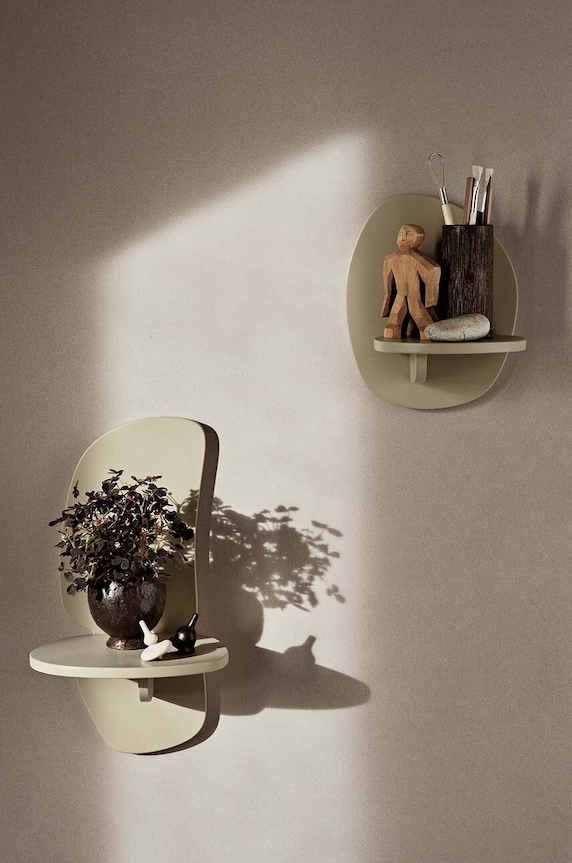 Подвесная полка ferm LIVING 40 cm бежевый 1104268908