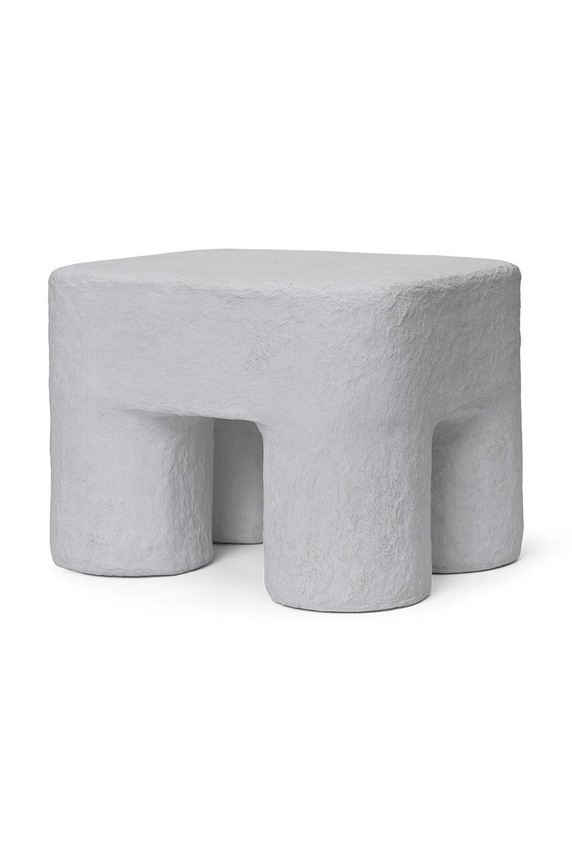 Σκαμπό ferm LIVING Podo Stool λευκό 1104268963