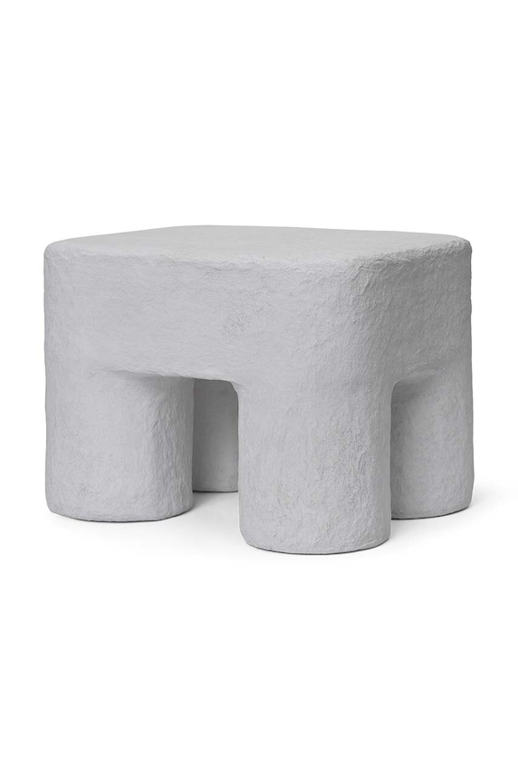 Σκαμπό ferm LIVING Podo Stool λευκό 1104268963