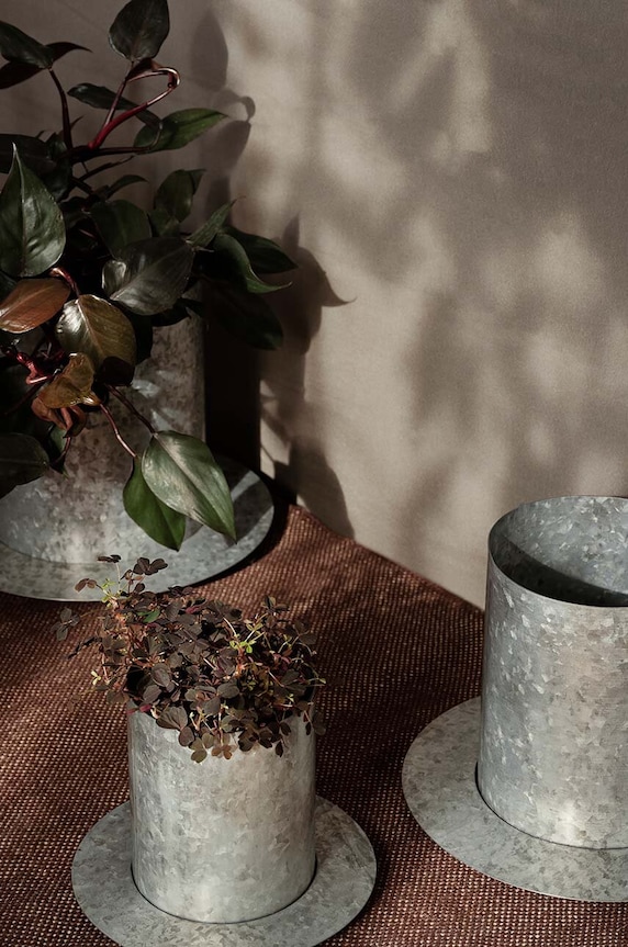 ferm LIVING ghiveci decorativ Auran Pot S/25 x 21 cm 1104269081 bej AA00