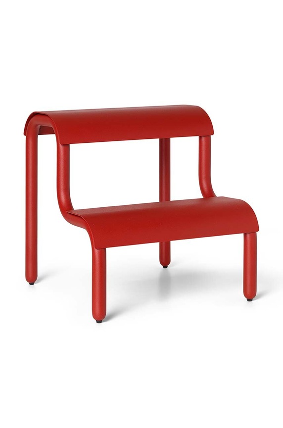 Ferm Living stołek Up Step Stool czerwony 1104264057