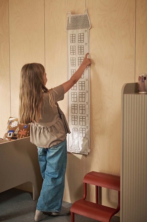 Ferm Living stołek Up Step Stool czerwony 1104264057