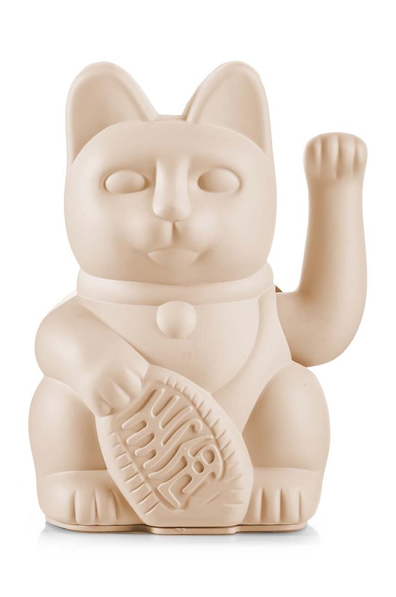 Donkey decorație Lucky Cat bej 330549
