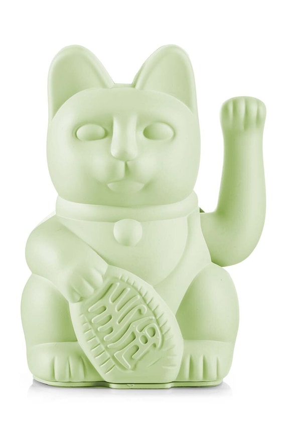 Donkey dekoracja Lucky Cat zielony 330548