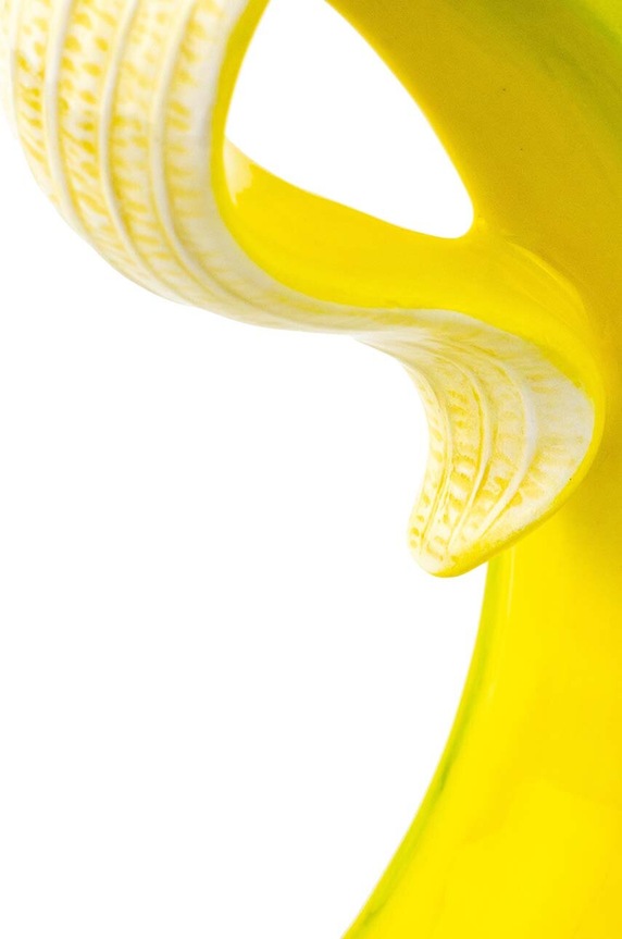 Salon i sypialnia Donkey wazon dekoracyjny Banana Romance 210734 żółty