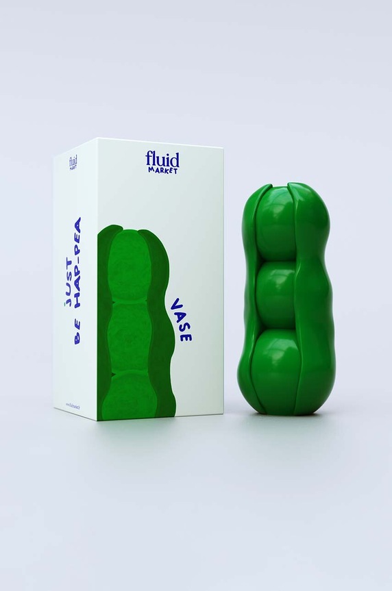Fluid Market wazon dekoracyjny Pea vase AAVSEPEA zielony AA00