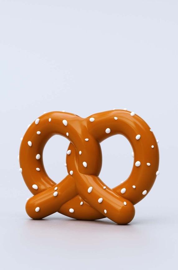 Διακοσμητικό βάζο Fluid Market Bretzel Vase καφέ BOITE.BRETZEL