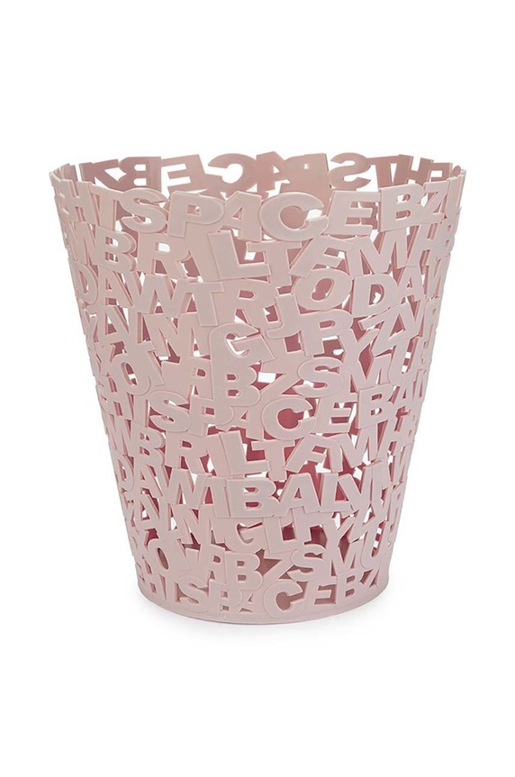 Balvi kosz na śmieci Letters różowy 27858
