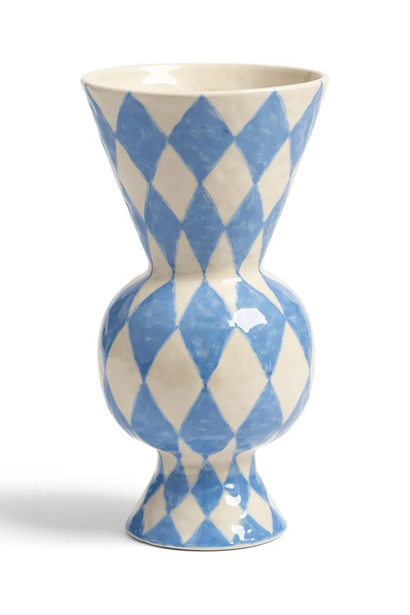 &k amsterdam wazon dekoracyjny Rombic Blue multicolor 3549.02