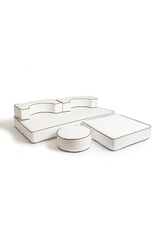 Modularni set vodootpornih jastuka Business & Pleasure Co. 5-pack šarena BPP.MOD.RIV.WHT
