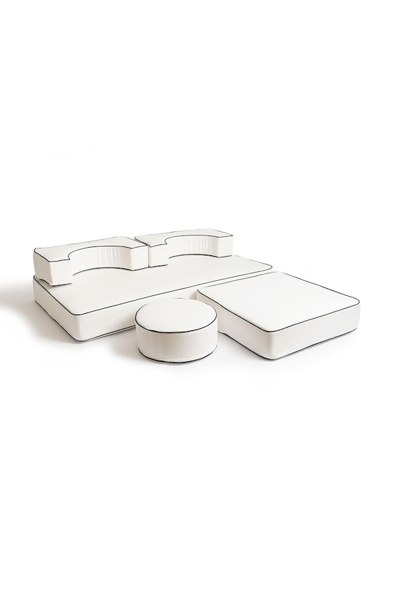 Modularni set vodootpornih jastuka Business & Pleasure Co. 5-pack šarena BPP.MOD.RIV.WHT