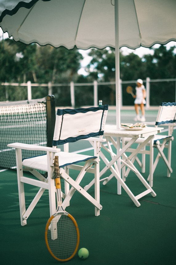 Lifestyle Redateljska stolica Business & Pleasure Co. BPC.DTW.RIV.WHT šarena