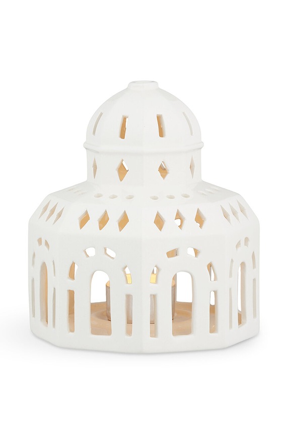 Σαλόνι και υπνοδωμάτιο Διακοσμητικό κηροπήγιο Kähler Urbania Tivoli 691074 λευκό