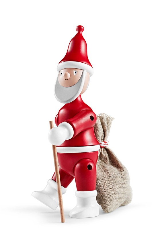 Лайфстайл Коледна украса Kay Bojesen Santa Claus 39430 многоцветен